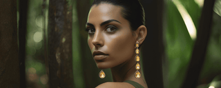 Crystal Earrings - Amanda Marcucci – luxury handcrafted jewellery by Amanda Marcucci, Florence.