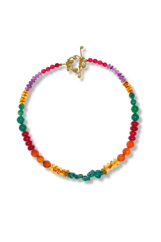 Chakra Collar Necklace – handcrafted Italian jewellery by Amanda Marcucci, Florence.