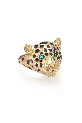 Gold Jaguar Ring – handcrafted Italian jewellery by Amanda Marcucci, Florence.