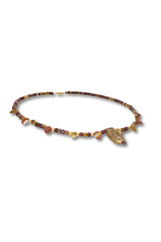Mookaite Jasper Necklace – handcrafted Italian jewellery by Amanda Marcucci, Florence.